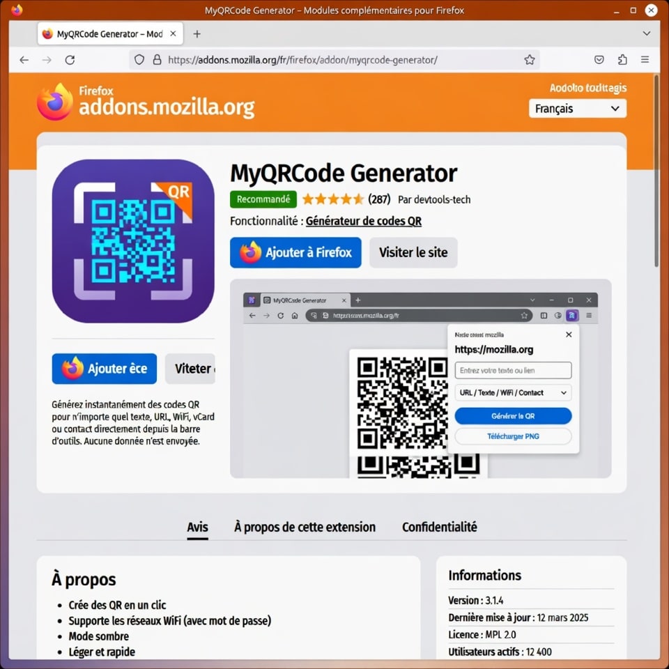 MyQRCode Générator : Créez des QR Codes haute précision en un clic 1 My QRCode Generator