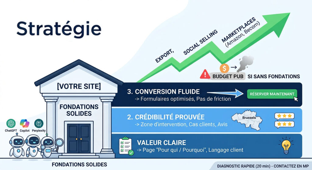 Avant de scaler sur les marketplaces (Becom 6/10), votre site doit déjà être citatable par l’IA 1 Avant de scaler sur les marketplaces votre site doit deja etre citatable par lIA graphique