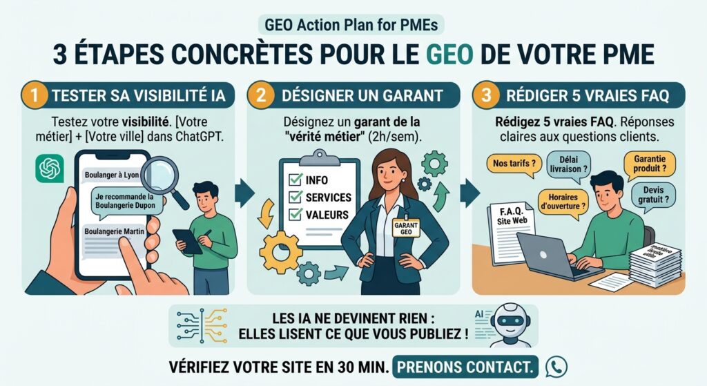 GEO : le vrai frein n’est pas ChatGPT, c’est qui porte le sujet dans la PME 1 GEO le vrai frein n’est pas ChatGPT c’est qui porte le sujet dans la PME